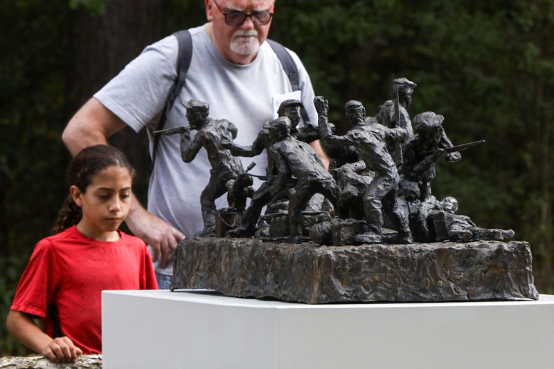 The 80th anniversary of the Treblinka II death camp prisoner revolt - Treblinka, 2 August 2023 The 80th anniversary of the Treblinka II death camp prisoner revolt - Treblinka, 2 August 2023