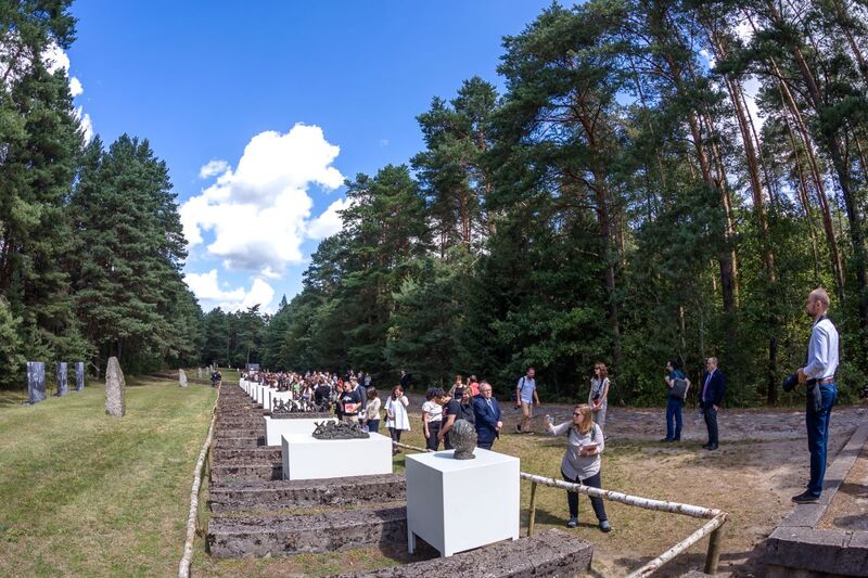 The 80th anniversary of the Treblinka II death camp prisoner revolt - Treblinka, 2 August 2023 The 80th anniversary of the Treblinka II death camp prisoner revolt - Treblinka, 2 August 2023