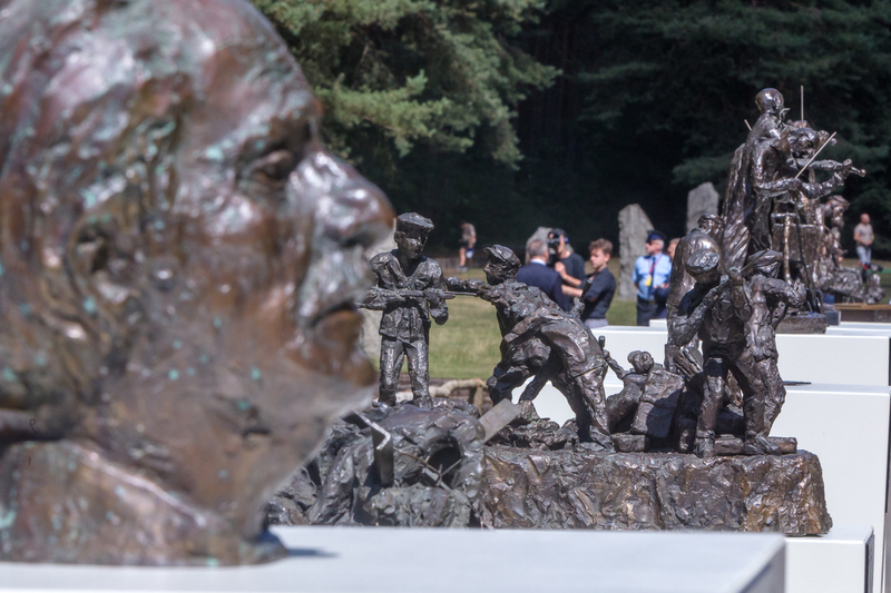 The 80th anniversary of the Treblinka II death camp prisoner revolt - Treblinka, 2 August 2023 The 80th anniversary of the Treblinka II death camp prisoner revolt - Treblinka, 2 August 2023
