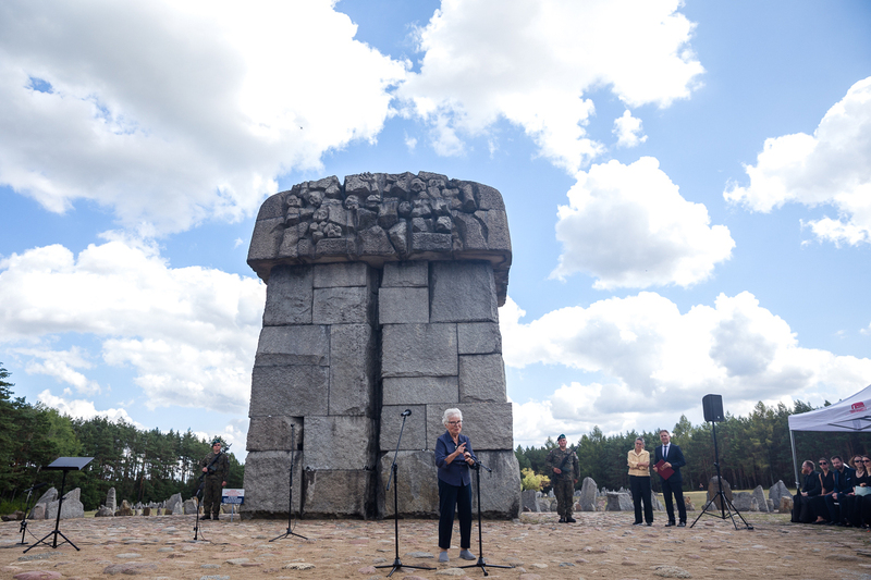 The 80th anniversary of the Treblinka II death camp prisoner revolt - Treblinka, 2 August 2023 The 80th anniversary of the Treblinka II death camp prisoner revolt - Treblinka, 2 August 2023
