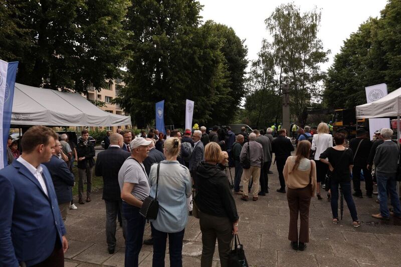 The dismantling of yet another monument commemorating the Red Army, Szczecin 3 August 2023; Photo: Mikołaj Bujak IPN
