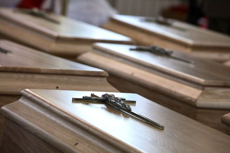 The funerals of Warsaw Insurgents and civilian victims of the Warsaw Uprising whose remains had been found in Czerniaków; Warsaw 4 august 2023; photo; Sławek Kasper IPN