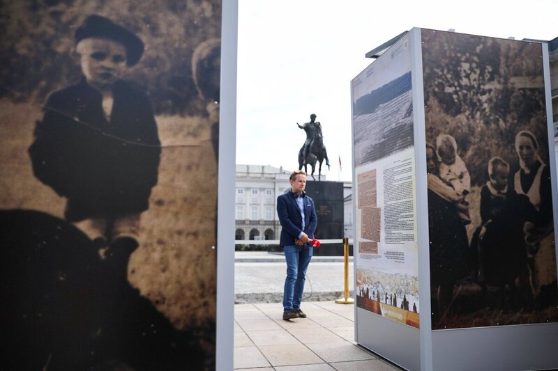 Opening of the exhibition dedicated to the Ulma family in Warsaw – 21 August 2023; photo: S. Kasper