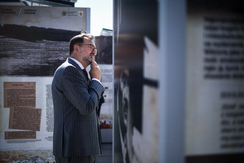 Opening of the exhibition dedicated to the Ulma family in Warsaw – 21 August 2023; photo: S. Kasper