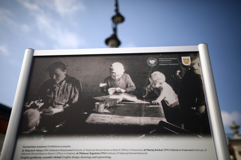 Opening of the exhibition dedicated to the Ulma family in Warsaw – 21 August 2023; photo: S. Kasper