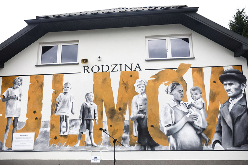 Naming the train station after the Ulma family – Łańcut, 30 August 2023; photo: S. Kasper (IPN)