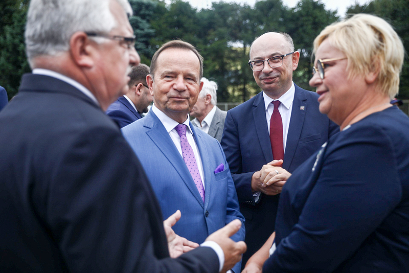 Naming the train station after the Ulma family – Łańcut, 30 August 2023; photo: S. Kasper (IPN)