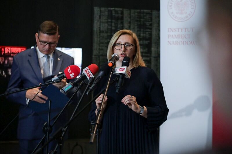 The IPN exhibition "Blessed are the Righteous, for..." The Story of the Ulma Family" was opened in Markowa. Photo: Mikołaj Bujak, IPN The IPN exhibition "Blessed are the Righteous, for..." The Story of the Ulma Family" was opened in Markowa. Photo: Mikołaj Bujak, IPN