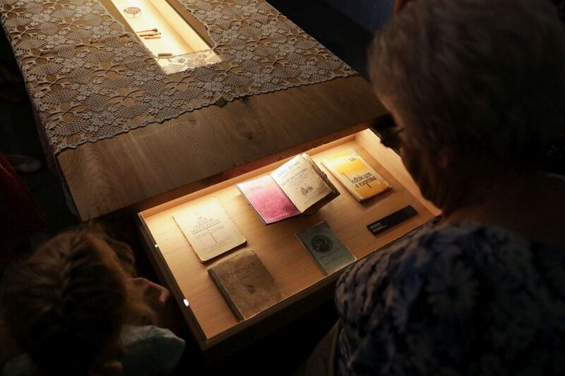 The IPN exhibition "Blessed are the Righteous, for..." The Story of the Ulma Family" was opened in Markowa. Photo: Mikołaj Bujak, IPN The IPN exhibition "Blessed are the Righteous, for..." The Story of the Ulma Family" was opened in Markowa. Photo: Mikołaj Bujak, IPN