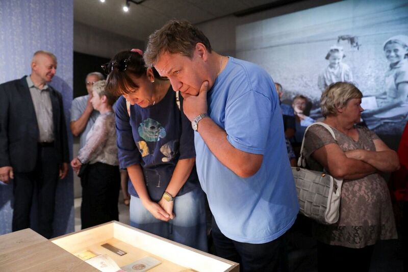 The IPN exhibition "Blessed are the Righteous, for..." The Story of the Ulma Family" was opened in Markowa. Photo: Mikołaj Bujak, IPN The IPN exhibition "Blessed are the Righteous, for..." The Story of the Ulma Family" was opened in Markowa. Photo: Mikołaj Bujak, IPN
