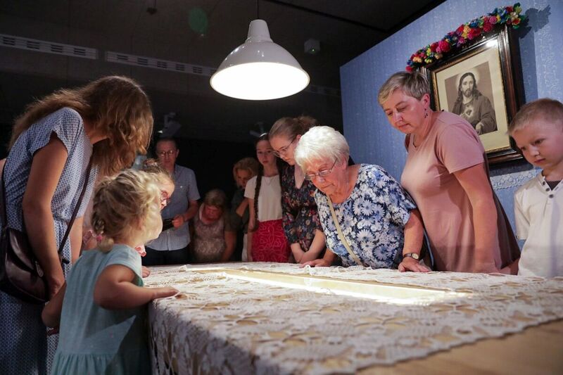 The IPN exhibition "Blessed are the Righteous, for..." The Story of the Ulma Family" was opened in Markowa. Photo: Mikołaj Bujak, IPN The IPN exhibition "Blessed are the Righteous, for..." The Story of the Ulma Family" was opened in Markowa. Photo: Mikołaj Bujak, IPN