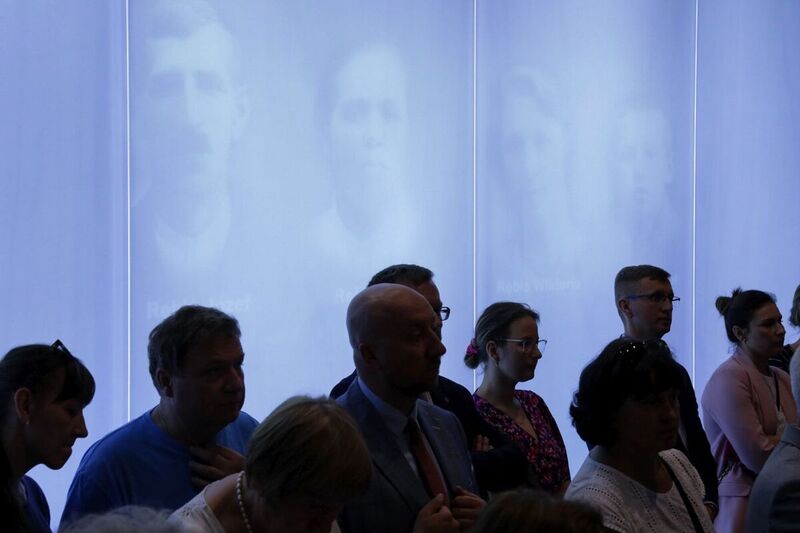 The IPN exhibition "Blessed are the Righteous, for..." The Story of the Ulma Family" was opened in Markowa. Photo: Mikołaj Bujak, IPN The IPN exhibition "Blessed are the Righteous, for..." The Story of the Ulma Family" was opened in Markowa. Photo: Mikołaj Bujak, IPN