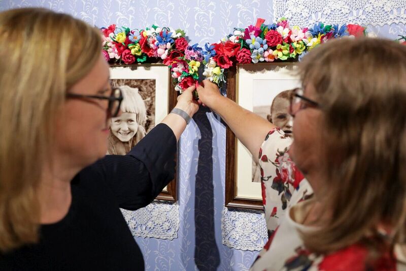 The IPN exhibition "Blessed are the Righteous, for..." The Story of the Ulma Family" was opened in Markowa. Photo: Mikołaj Bujak, IPN The IPN exhibition "Blessed are the Righteous, for..." The Story of the Ulma Family" was opened in Markowa. Photo: Mikołaj Bujak, IPN