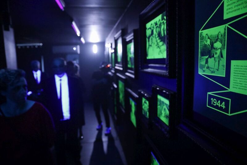 A new exhibition and interactive educational project prepared by the Institute of National Remembrance, photo: Mikołaj Bujak, IPN