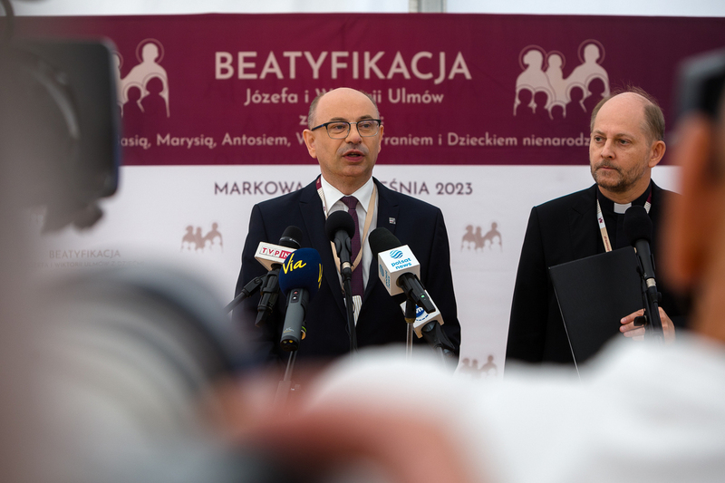 The beatification of the Ulmw family, 10 September 2023, Markowa; photo: Sławek Kasper IPN