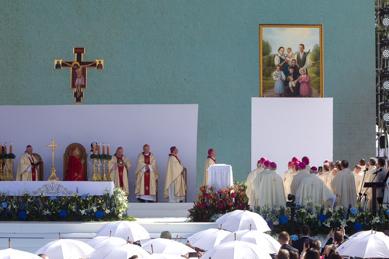 The beatification of the Ulmw family, 10 September 2023, Markowa; photo: Sławek Kasper IPN