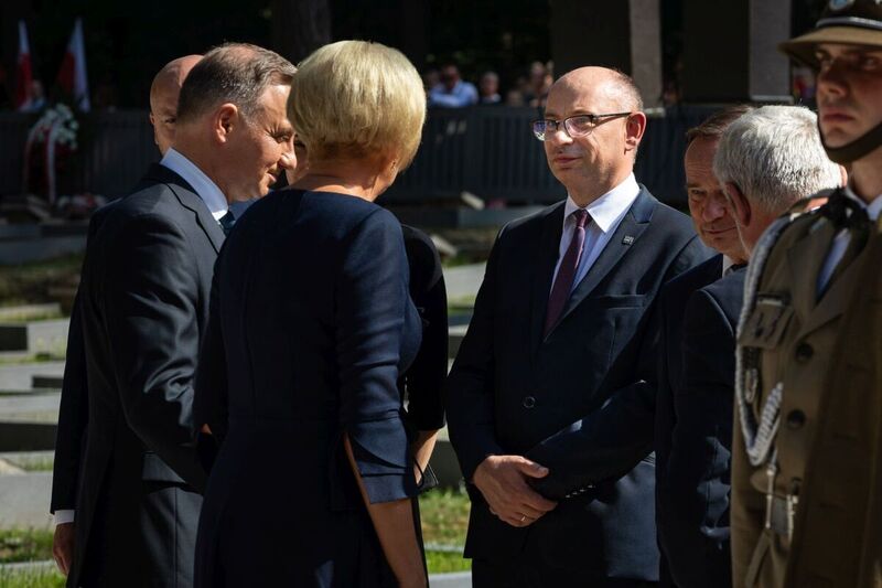 The Podkarpackie region commemorates Jews murdered by Germans in Markowa, 10 September 2023; Photo: M. Bujak (IPN)