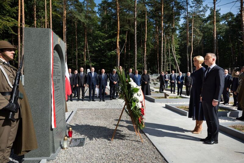 The Podkarpackie region commemorates Jews murdered by Germans in Markowa, 10 September 2023; Photo: M. Bujak (IPN)