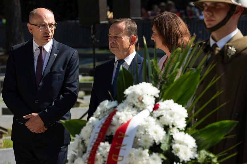 The Podkarpackie region commemorates Jews murdered by Germans in Markowa, 10 September 2023; Photo: M. Bujak (IPN)