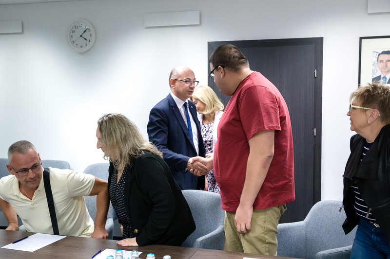 A delegation from Israel visited the IPN, Warsaw, 7 September 2023; Photo: S. Kasper (IPN) A delegation from Israel visited the IPN, Warsaw, 7 September 2023; Photo: S. Kasper (IPN)