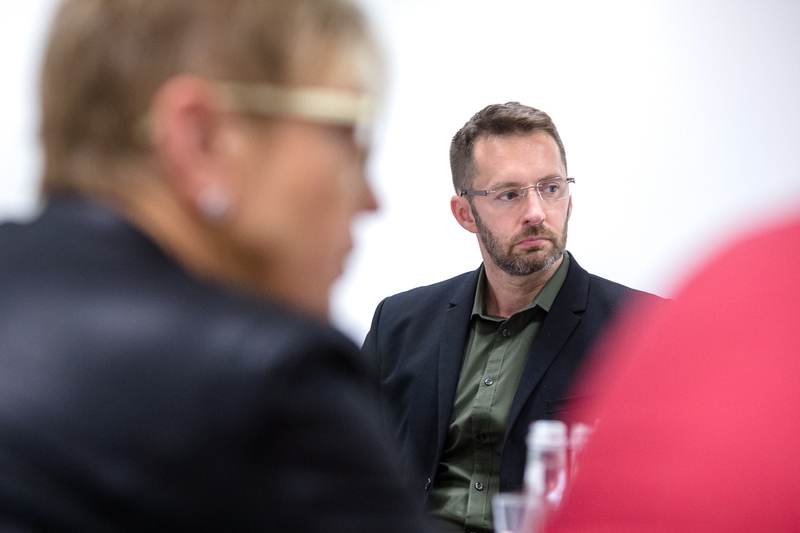 A delegation from Israel visited the IPN, Warsaw, 7 September 2023; Photo: S. Kasper (IPN) A delegation from Israel visited the IPN, Warsaw, 7 September 2023; Photo: S. Kasper (IPN)