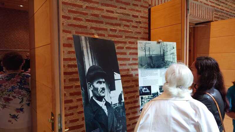 The Death for Humanity exhibition displayed in Stockholm, 10 September 2023; Photo: courtesy of the Polish Institute in Stockholm