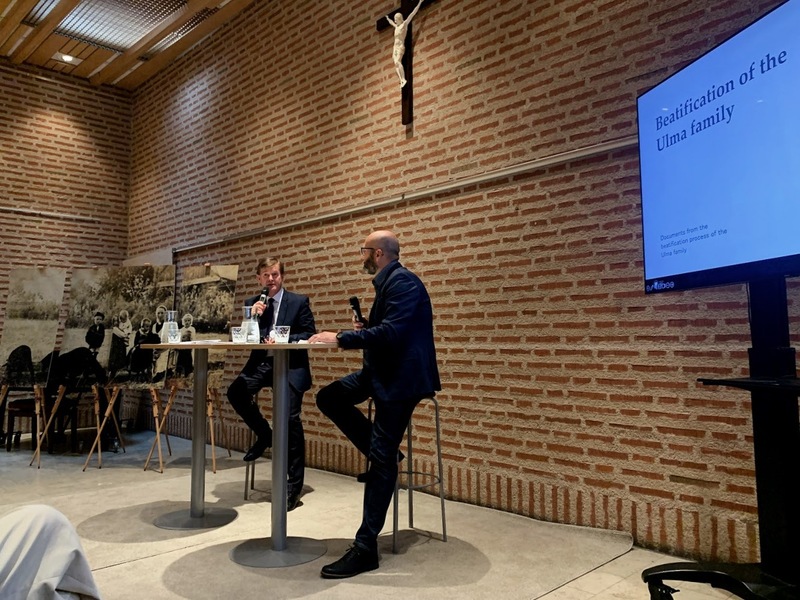 The Death for Humanity exhibition displayed in Stockholm, 10 September 2023; Photo: courtesy of the Polish Institute in Stockholm