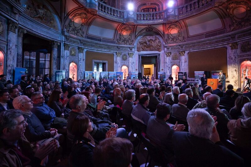 The "Trails of Hope. The Odyssey of Freedom" IPN exhibition in Buenos Aires, 12 September 2023; Photo: M.Bujak (IPN)