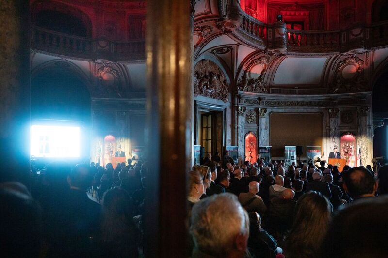 The "Trails of Hope. The Odyssey of Freedom" IPN exhibition in Buenos Aires, 12 September 2023; Photo: M.Bujak (IPN)