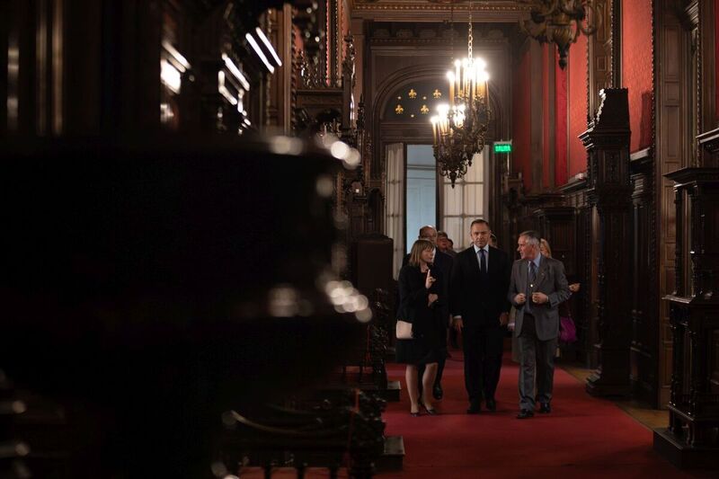 The "Trails of Hope. The Odyssey of Freedom" IPN exhibition in Buenos Aires, 12 September 2023; Photo: M.Bujak (IPN)