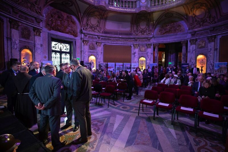 The "Trails of Hope. The Odyssey of Freedom" IPN exhibition in Buenos Aires, 12 September 2023; Photo: M.Bujak (IPN)