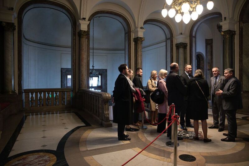 The "Trails of Hope. The Odyssey of Freedom" IPN exhibition in Buenos Aires, 12 September 2023; Photo: M.Bujak (IPN)