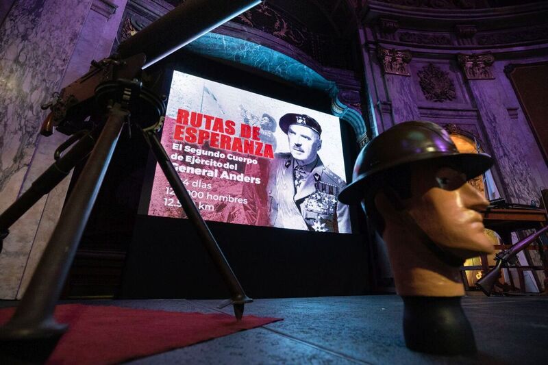 The "Trails of Hope. The Odyssey of Freedom" IPN exhibition in Buenos Aires, 12 September 2023; Photo: M.Bujak (IPN)