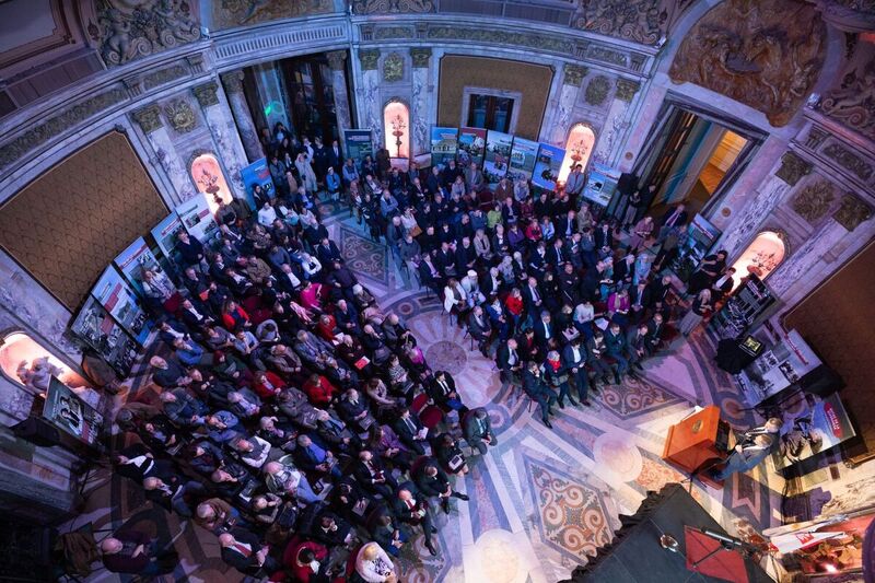 The "Trails of Hope. The Odyssey of Freedom" IPN exhibition in Buenos Aires, 12 September 2023; Photo: M.Bujak (IPN)