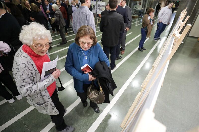 The IPN "The Good Samaritans from Markowa" exhibition presented in Rosario, Argentina – 14 September 2023; photo: M. Bujak (IPN)