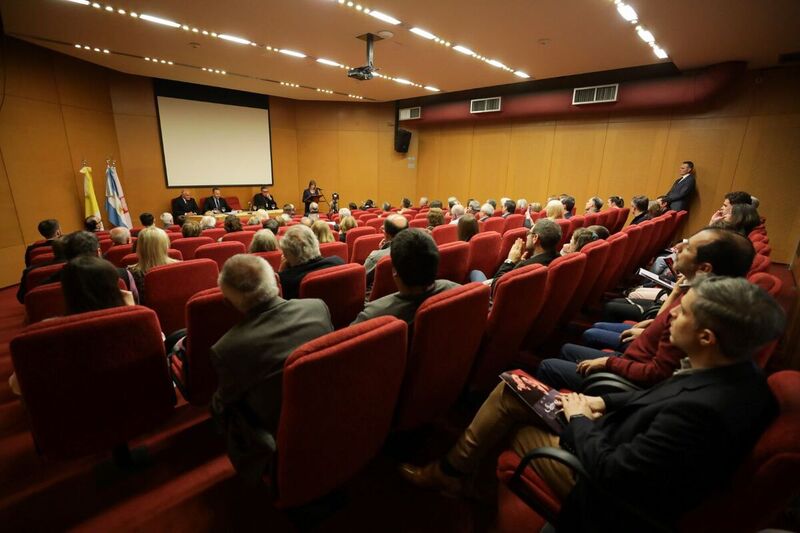 The IPN "The Good Samaritans from Markowa" exhibition presented in Rosario, Argentina – 14 September 2023; photo: M. Bujak (IPN)
