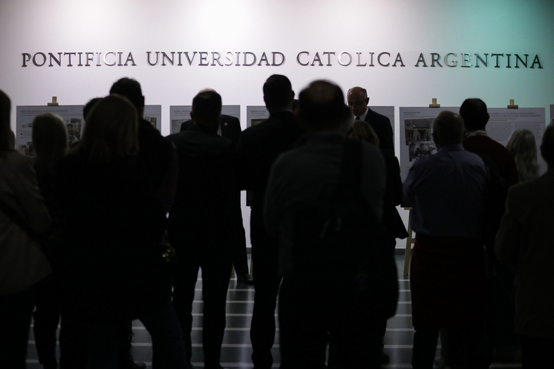 The IPN "The Good Samaritans from Markowa" exhibition presented in Rosario, Argentina – 14 September 2023; photo: M. Bujak (IPN)