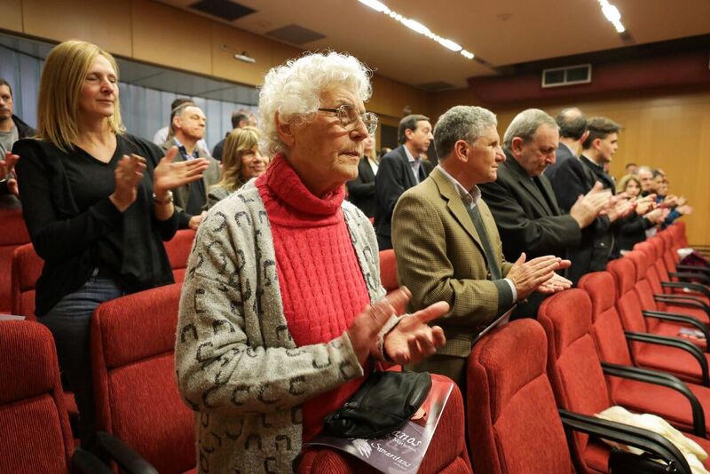 The IPN "The Good Samaritans from Markowa" exhibition presented in Rosario, Argentina – 14 September 2023; photo: M. Bujak (IPN)