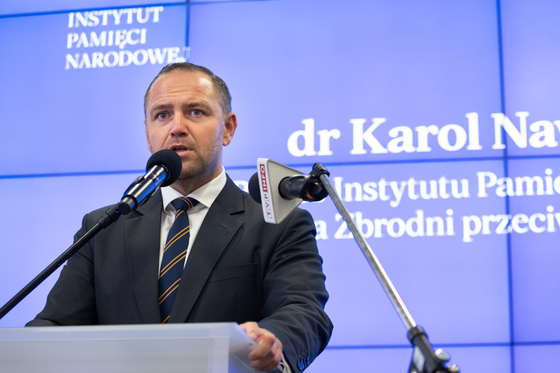 "Summary of exploration works on the Czechów Hills in Lublin in 2020-2023" - Lublin, 18 September 2023; photo: Mikołaj Bujak IPN