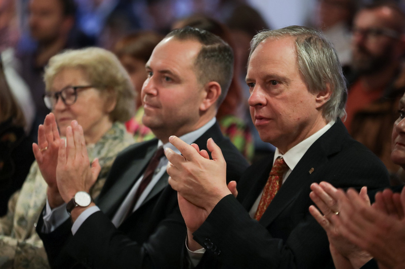 The "London Alive" exhibition opening, London 29 October 2023; Photo: Mikołaj Bujak IPN