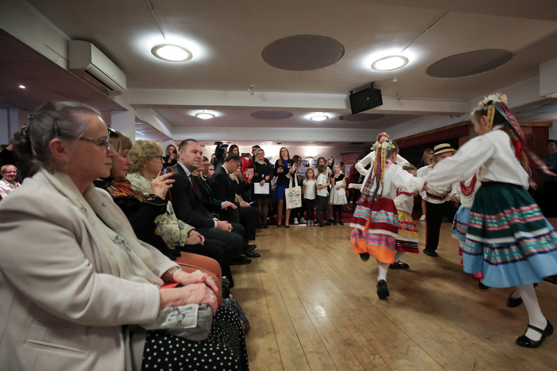 The "London Alive" exhibition opening, London 29 October 2023; Photo: Mikołaj Bujak IPN