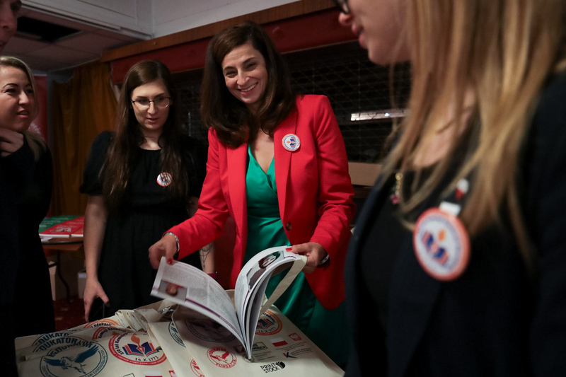 The "London Alive" exhibition opening, London 29 October 2023; Photo: Mikołaj Bujak IPN