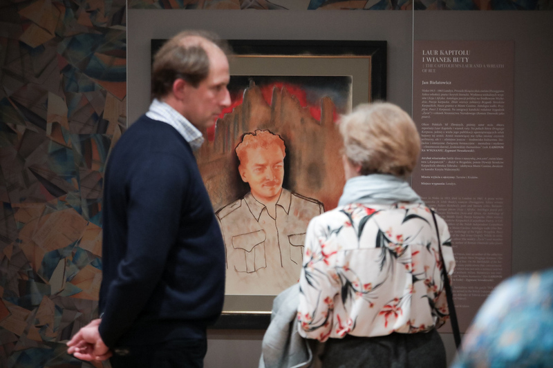 The "London Alive" exhibition opening, London 29 October 2023; Photo: Mikołaj Bujak IPN