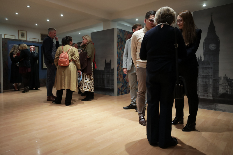 The "London Alive" exhibition opening, London 29 October 2023; Photo: Mikołaj Bujak IPN