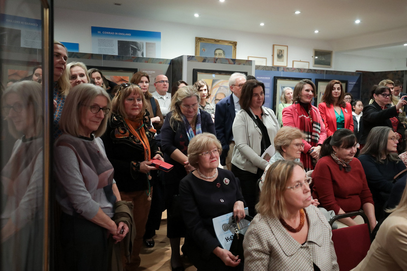 The "London Alive" exhibition opening, London 29 October 2023; Photo: Mikołaj Bujak IPN