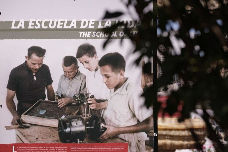 The "Trails of Hope. The Odyssey of Freedom" exhibition was presented in Mexico, 3 November 2023 Photo: Mikołaj Bujak