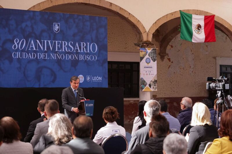 The celebration of the 80th anniversary of the arrival of Poles in the city of León, Mexico, 4 November 2023; Photo: Mikołaj Bujak (IPN)