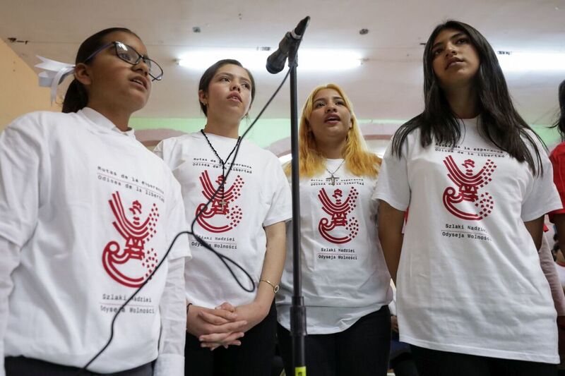 The celebration of the 80th anniversary of the arrival of Poles in the city of León, Mexico, 4 November 2023; Photo: Mikołaj Bujak (IPN)