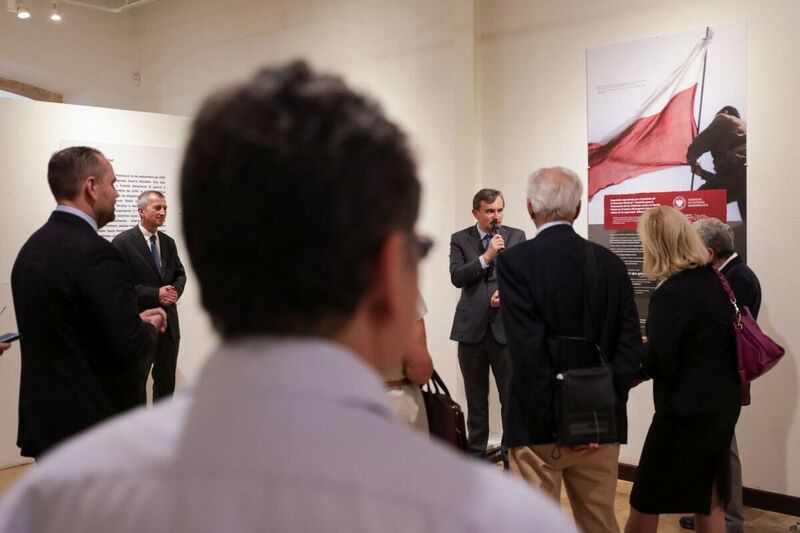 The celebration of the 80th anniversary of the arrival of Poles in the city of León, Mexico, 4 November 2023; Photo: Mikołaj Bujak (IPN)