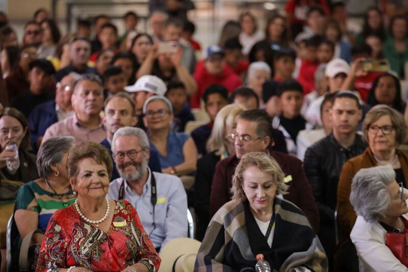 The celebration of the 80th anniversary of the arrival of Poles in the city of León, Mexico, 4 November 2023; Photo: Mikołaj Bujak (IPN)